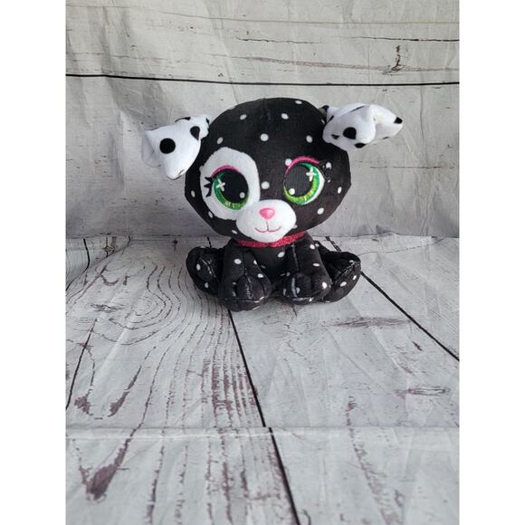 GUND P.Lushes Pets Dottie Worthington Dalmatian Dog 6 inches Black White - Picture 1 of 9